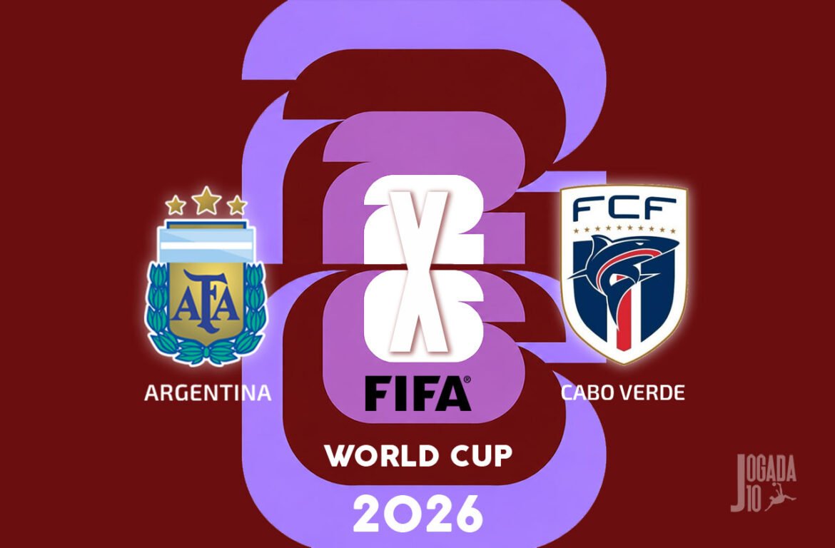 Argentina enfrenta Cabo Verde: Acompanhe comentários e estatísticas a partir das 18h