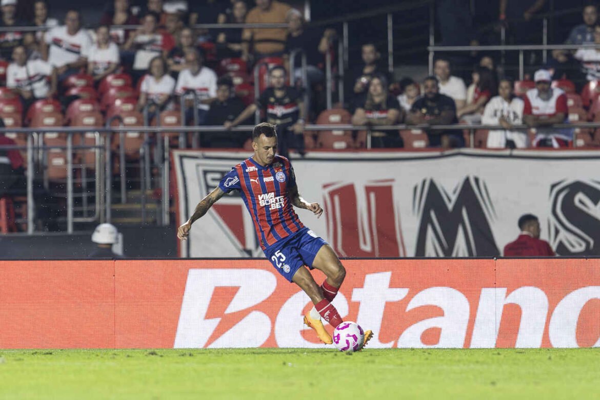 Bahia avança nas negociações para ceder lateral ao Internacional