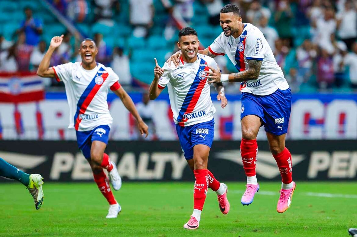 Bahia conquista vitória sobre Chapecoense na Fonte Nova e se destaca no G6 do Brasileirão