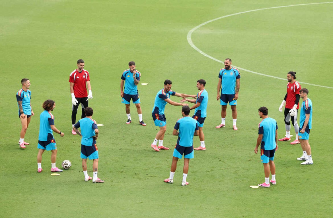 Clima Adverso Impede Último Treino da Espanha Antes da Grande Final da Copa