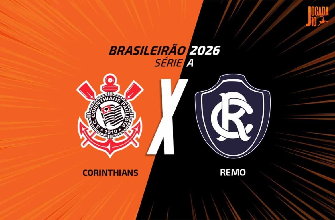 Corinthians enfrenta Remo AO VIVO, com a narração da Voz do Esporte, às 18h