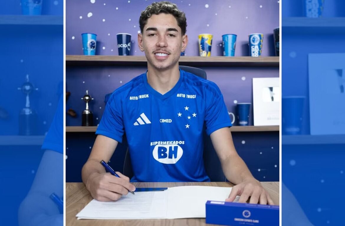 Cruzeiro Fortalece sua Equipe com a Adição do Jovem Talento Gustavo Inácio de 19 Anos