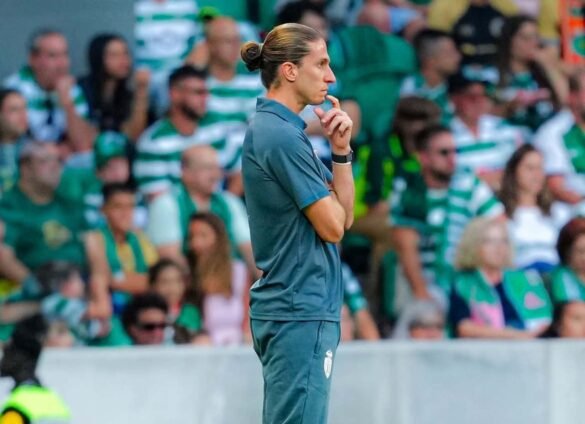 Filipe Luís e Monaco são superados pelo Sporting em partida amistosa