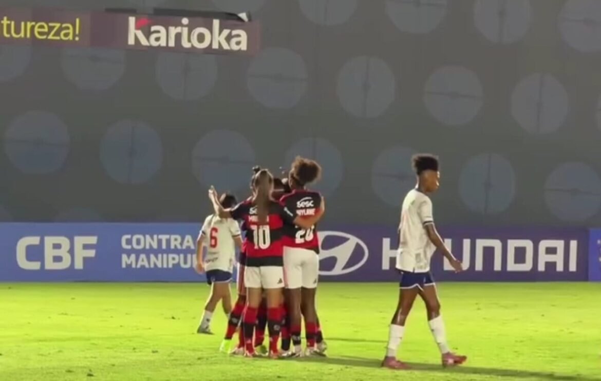 Flamengo avança para as quartas de final da Copa do Brasil Feminina ao derrotar o 3B da Amazônia