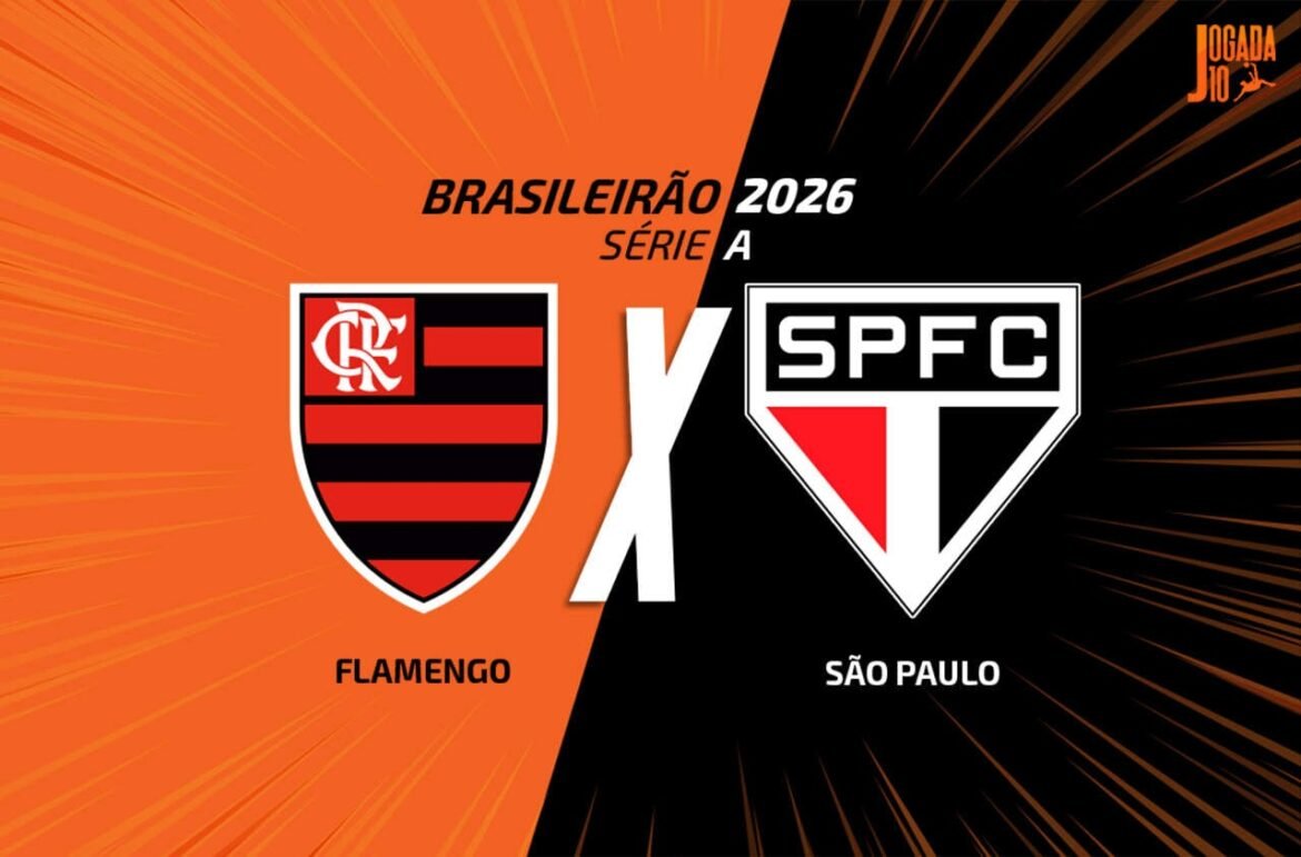 Flamengo e São Paulo: Acompanhe o Jogo AO VIVO com a Voz do Esporte às 17h