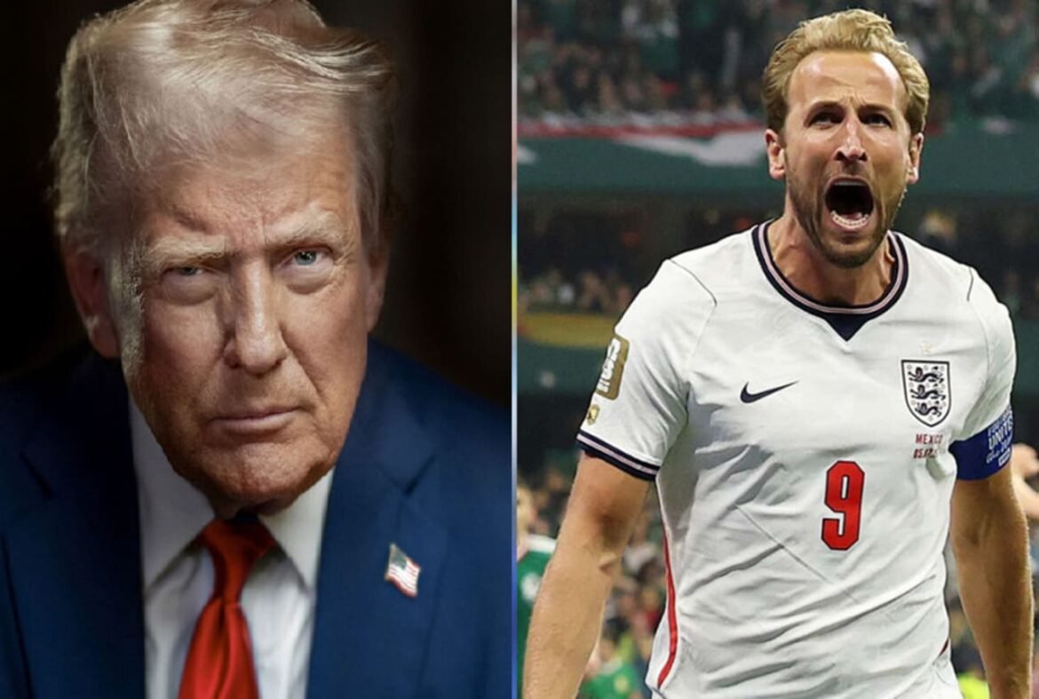 Harry Kane revela que teve uma partida de golfe com Donald Trump