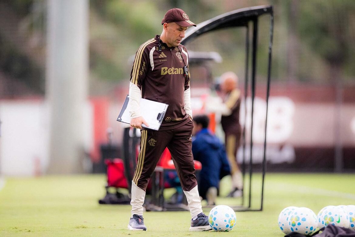 Jardim decidirá o futuro das promessas do Flamengo após os jogos-treino