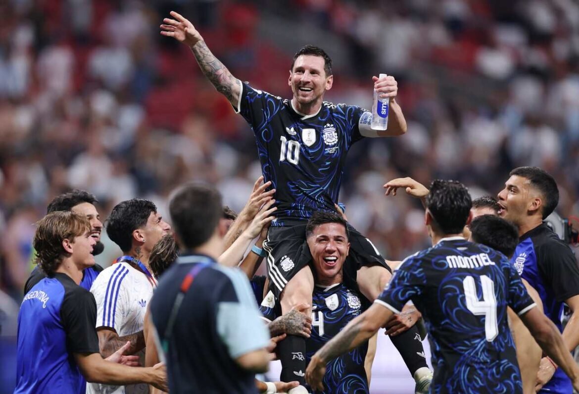 Messi Replica Conquista de Maradona e Está Perto de Um Marco Histórico na Argentina