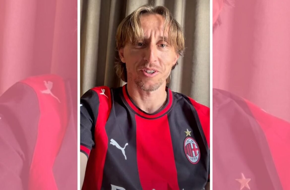 Modric estende seu vínculo com o Milan por mais uma temporada