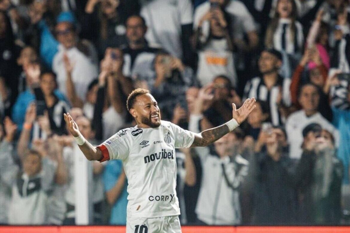 Neymar marca gol pelo Santos e celebra com "jogo de pôquer"; confira as reações!