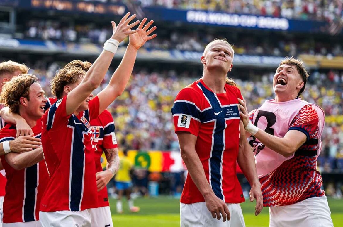 Noruega só conquista vitórias com gols de seu principal jogador