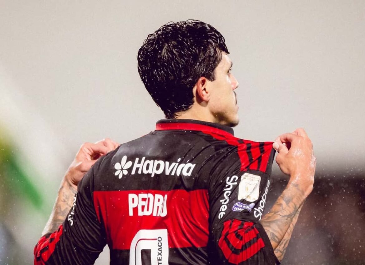 Pedro, do Flamengo, avança na corrida pela artilharia do Brasil em 2026