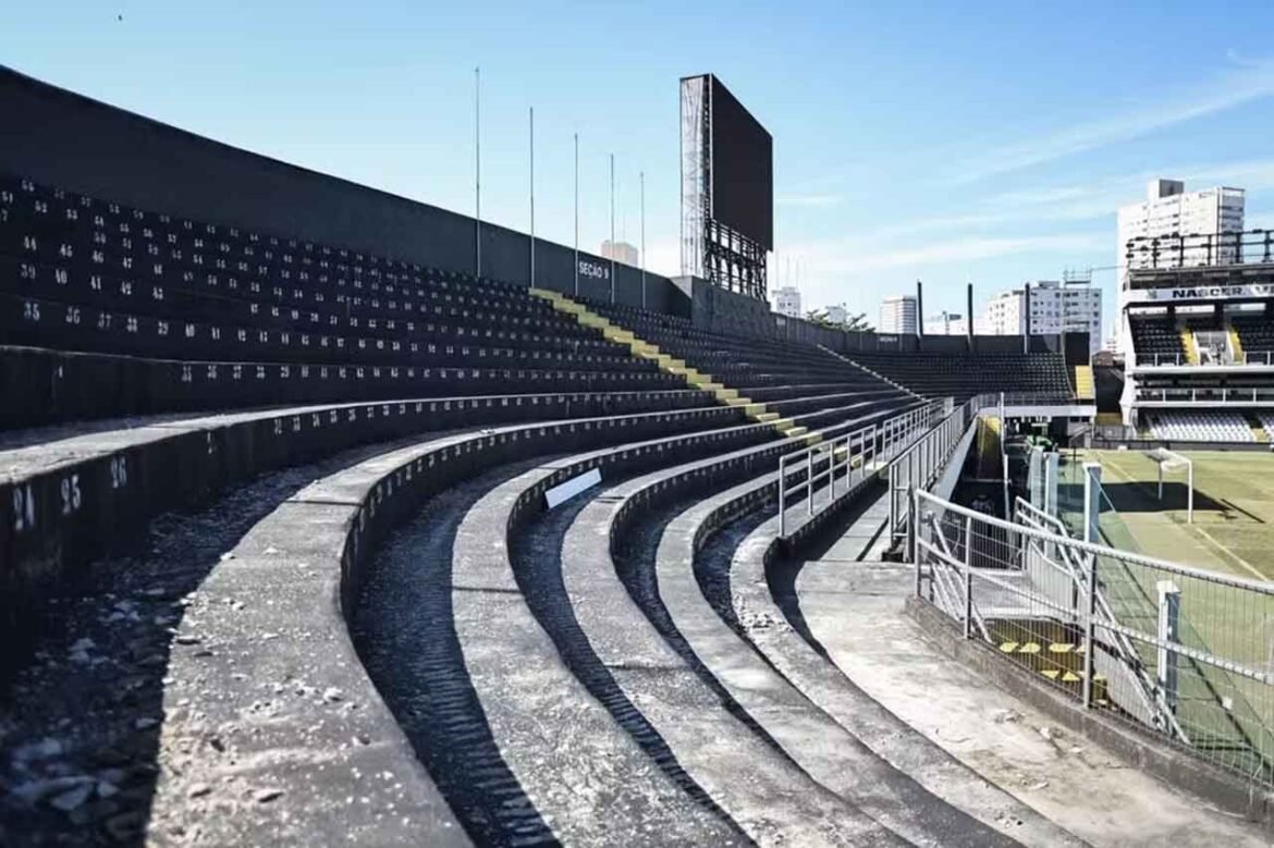 Polêmica em torno das obras do Santos para ampliar a capacidade da Vila Belmiro