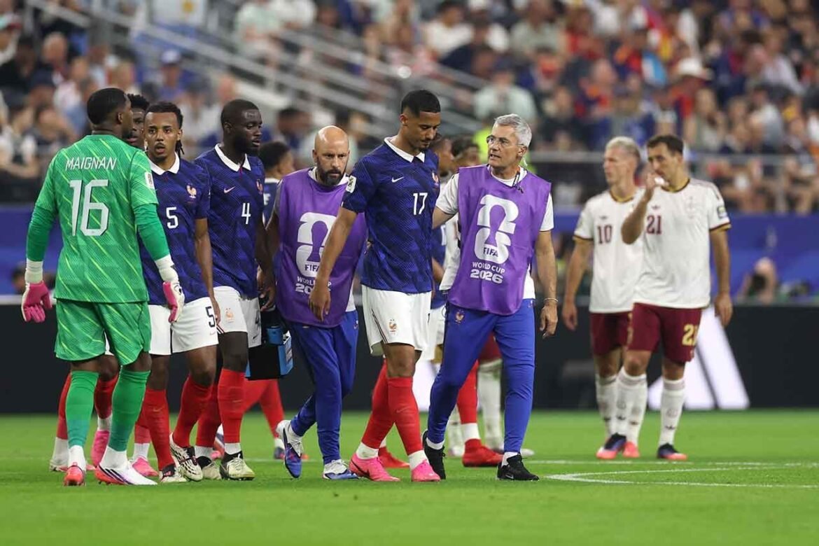 Saliba precisará de cirurgia após se lesionar na semifinal da Copa