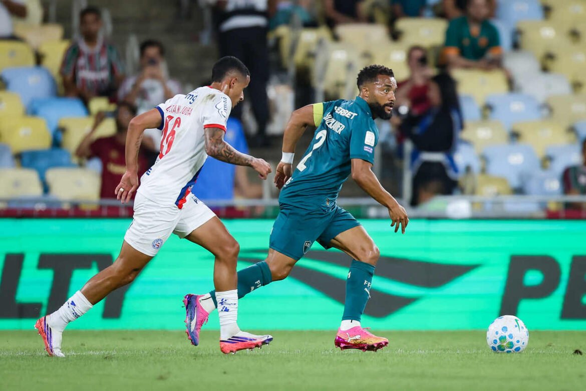 Samuel Xavier comenta sobre a polêmica do empate entre Fluminense e Bahia.