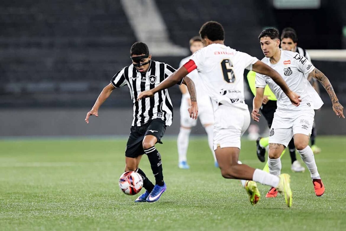 Santos é derrotado pelo Botafogo, mas garante vaga na semifinal do Campeonato Brasileiro Sub-20