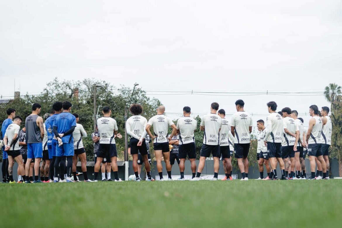 Santos se prepara com novidades para o confronto contra o Remo