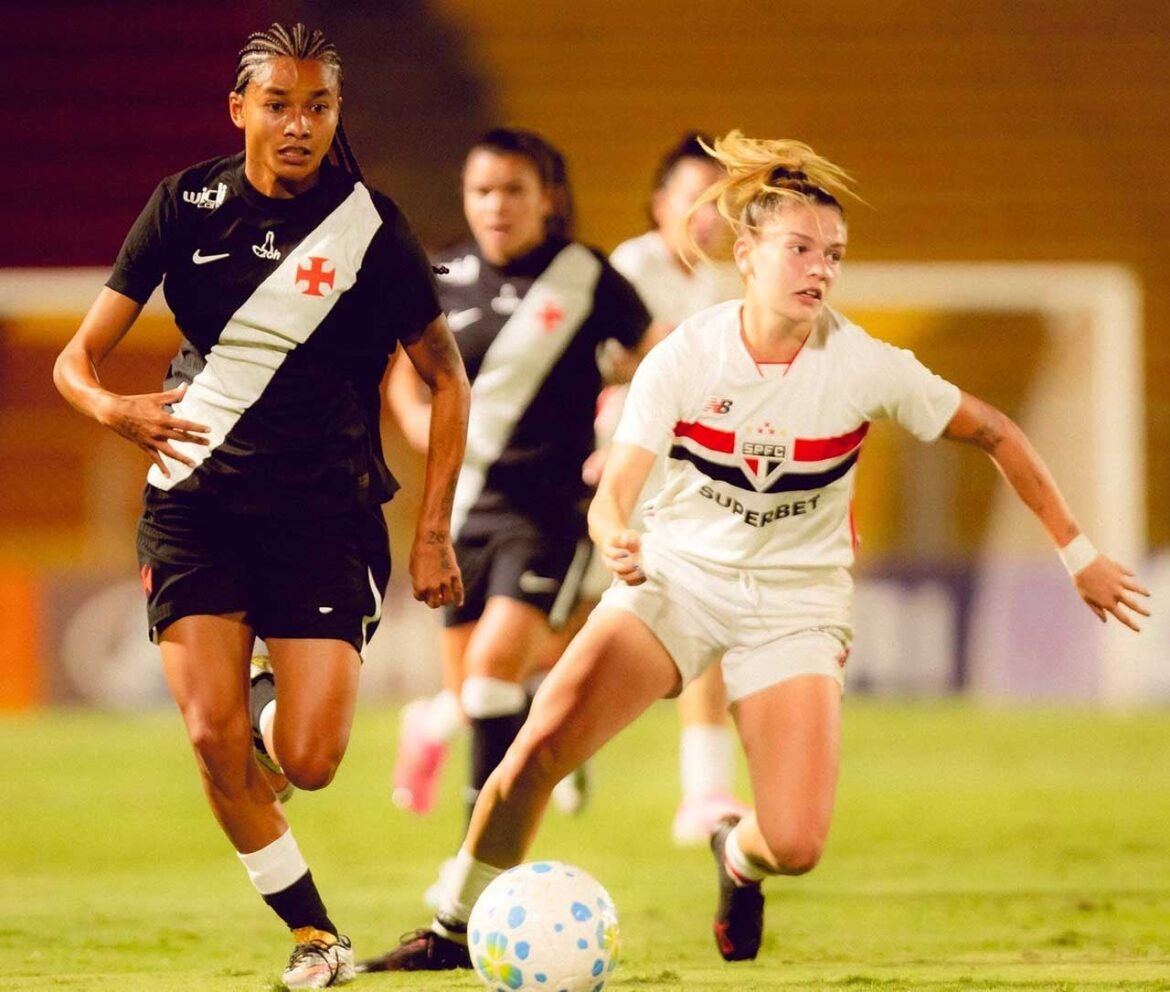 São Paulo supera Vasco e avança para as quartas de final da Copa do Brasil Feminina
