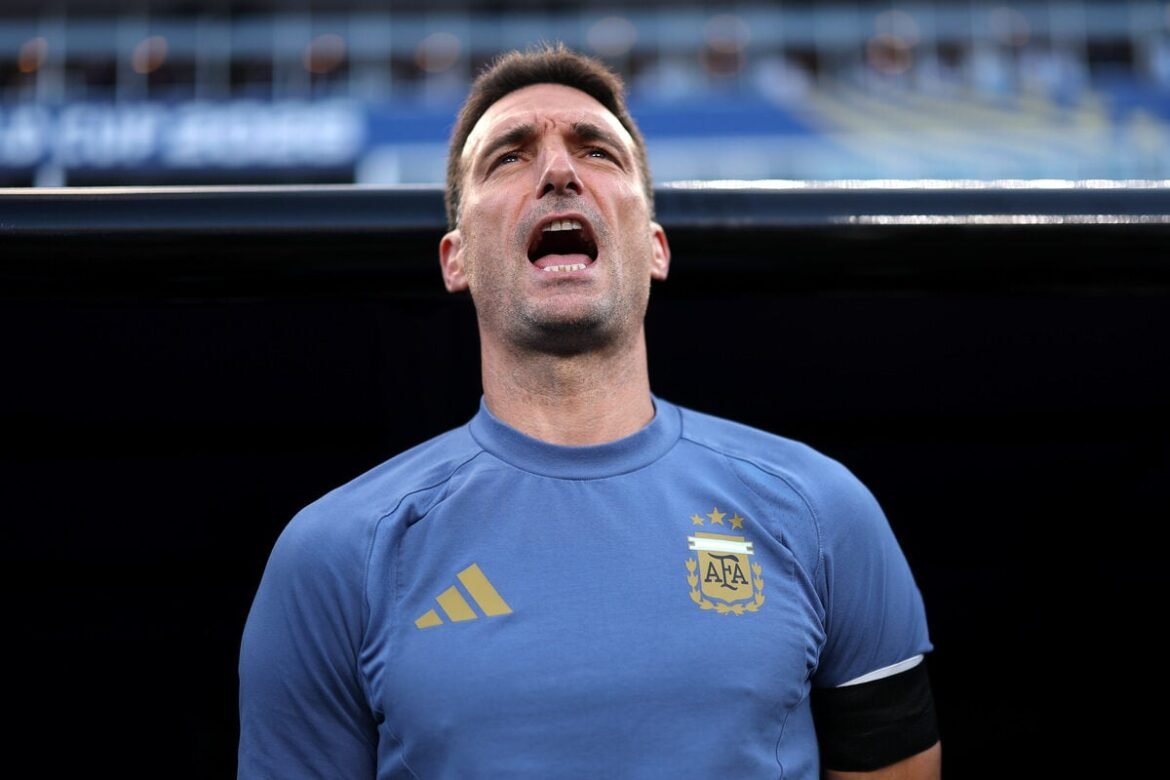 Scaloni destaca a jornada da Argentina na Copa: 'Desafio chegar até aqui'
