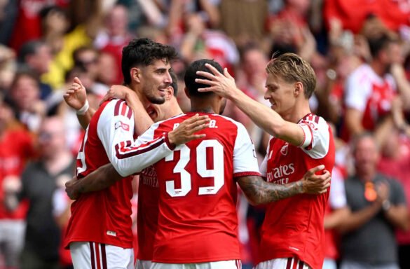 Arsenal vence o Manchester City e conquista a Supercopa da Inglaterra