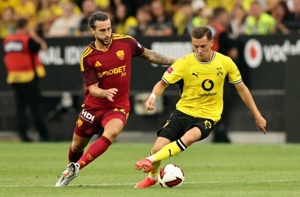 Borussia Dortmund e Roma terminam pré-temporada com empate em jogo amistoso