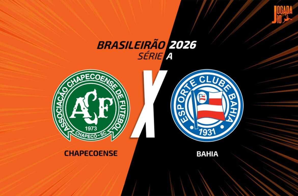Chapecoense enfrenta Bahia ao vivo, com narração da Voz do Esporte, às 9h30