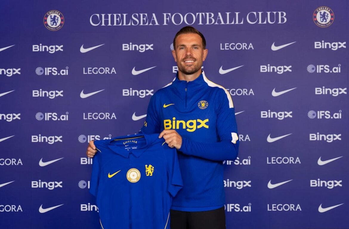 Chelsea confirma a contratação de Henderson