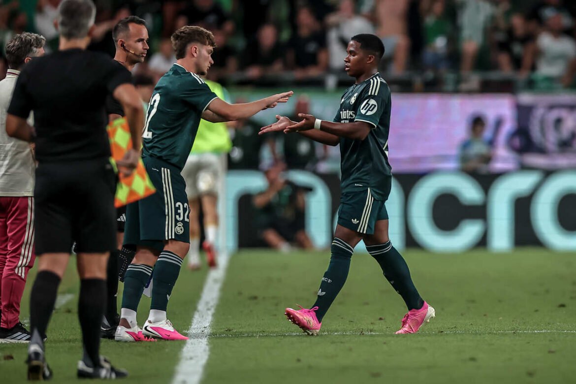 Endrick é abordado por clubes interessados em sua transferência do Real Madrid