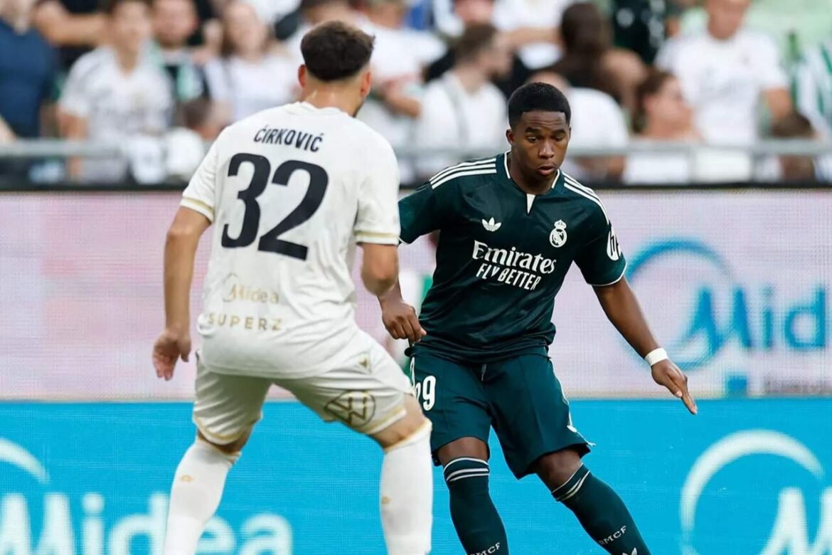 Endrick se torna o jogador mais jovem a vestir a camisa 9 do Real Madrid desde a década de 70