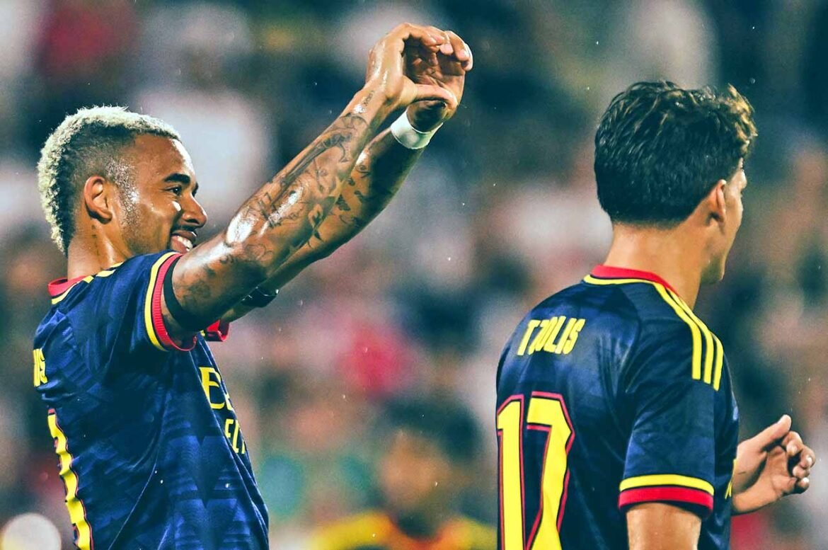 Gabriel Jesus brilha em vitória expressiva do Arsenal contra o Girona
