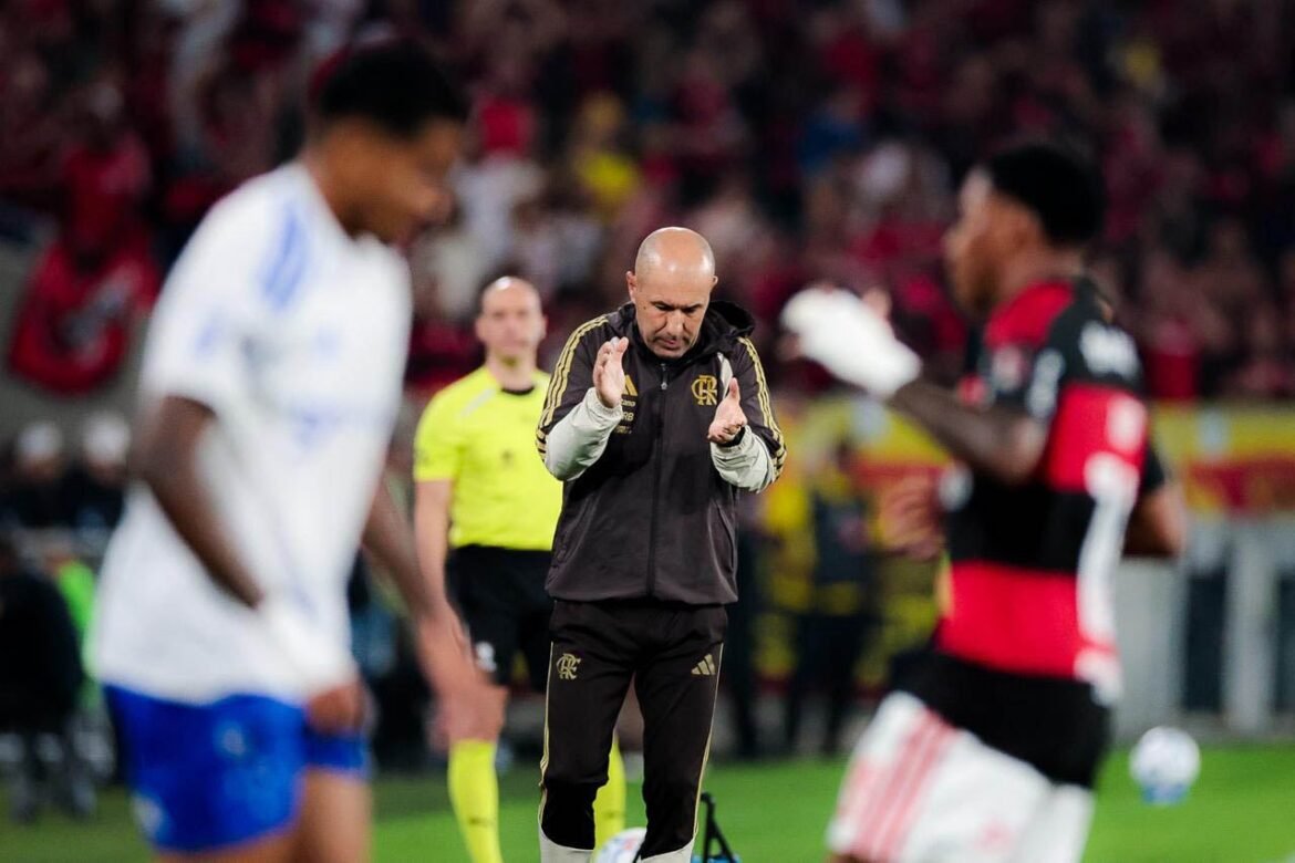 Jardim celebra classificação do Flamengo e envia mensagem: "Resultado merecido"