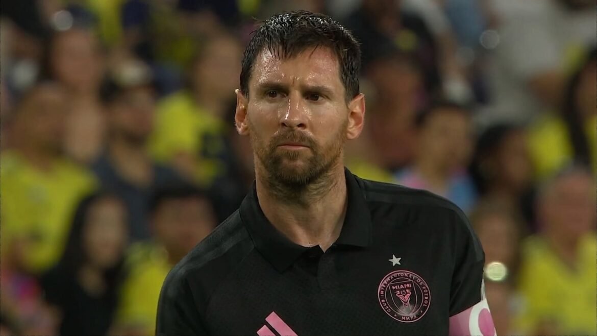 Messi falha em pênalti, e Inter Miami é derrotado com grande placar na MLS