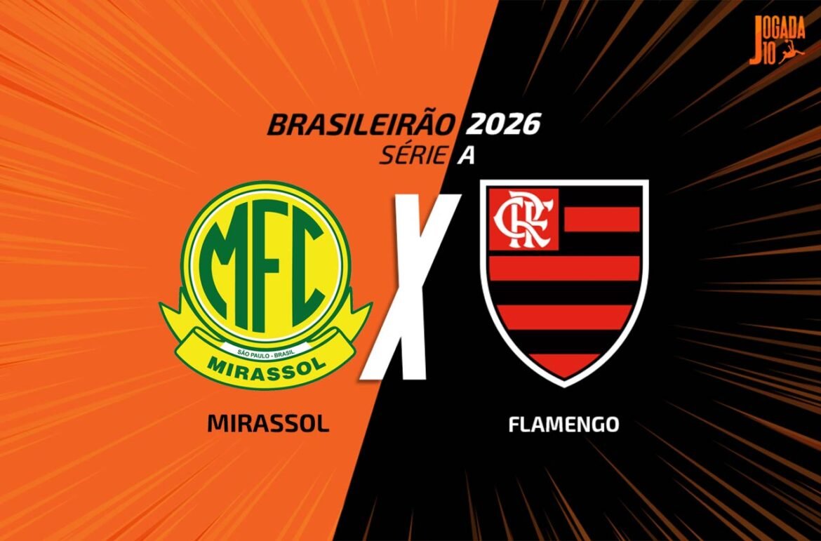 Mirassol e Flamengo, Transmissão AO VIVO com a Voz do Esporte, às 17h