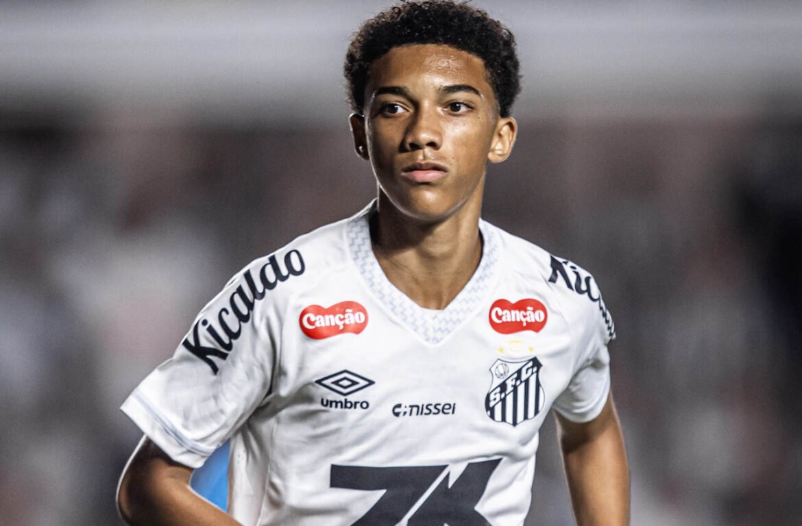 Robinho Jr pode ser cedido por empréstimo após não encontrar oportunidades no Santos