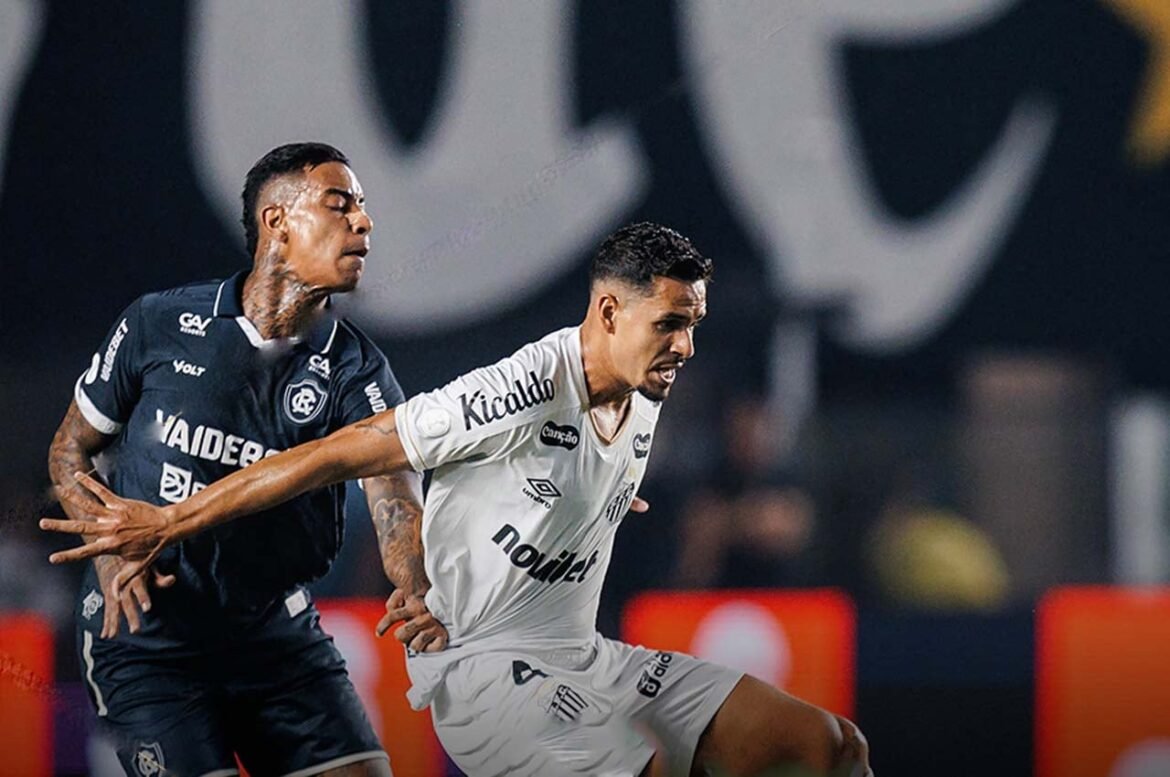 Santos e Remo ficam no 0 a 0 e mantêm disputa acirrada na Copa do Brasil