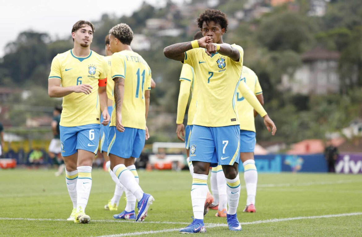 Seleção Brasileira Sub-20 vence Bolívia novamente em amistoso